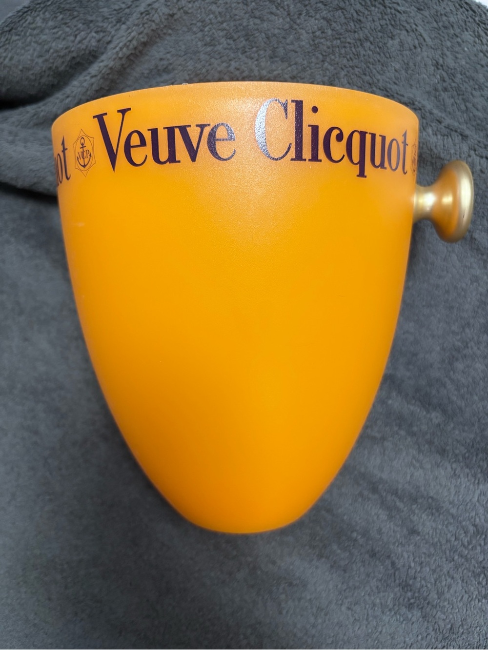 Veuve Clicquot Orange Champagne ice bucket
